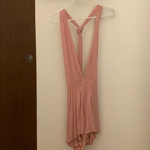 Pink romper